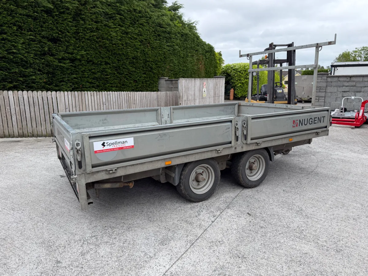 Nugent dropside trailer - Image 1