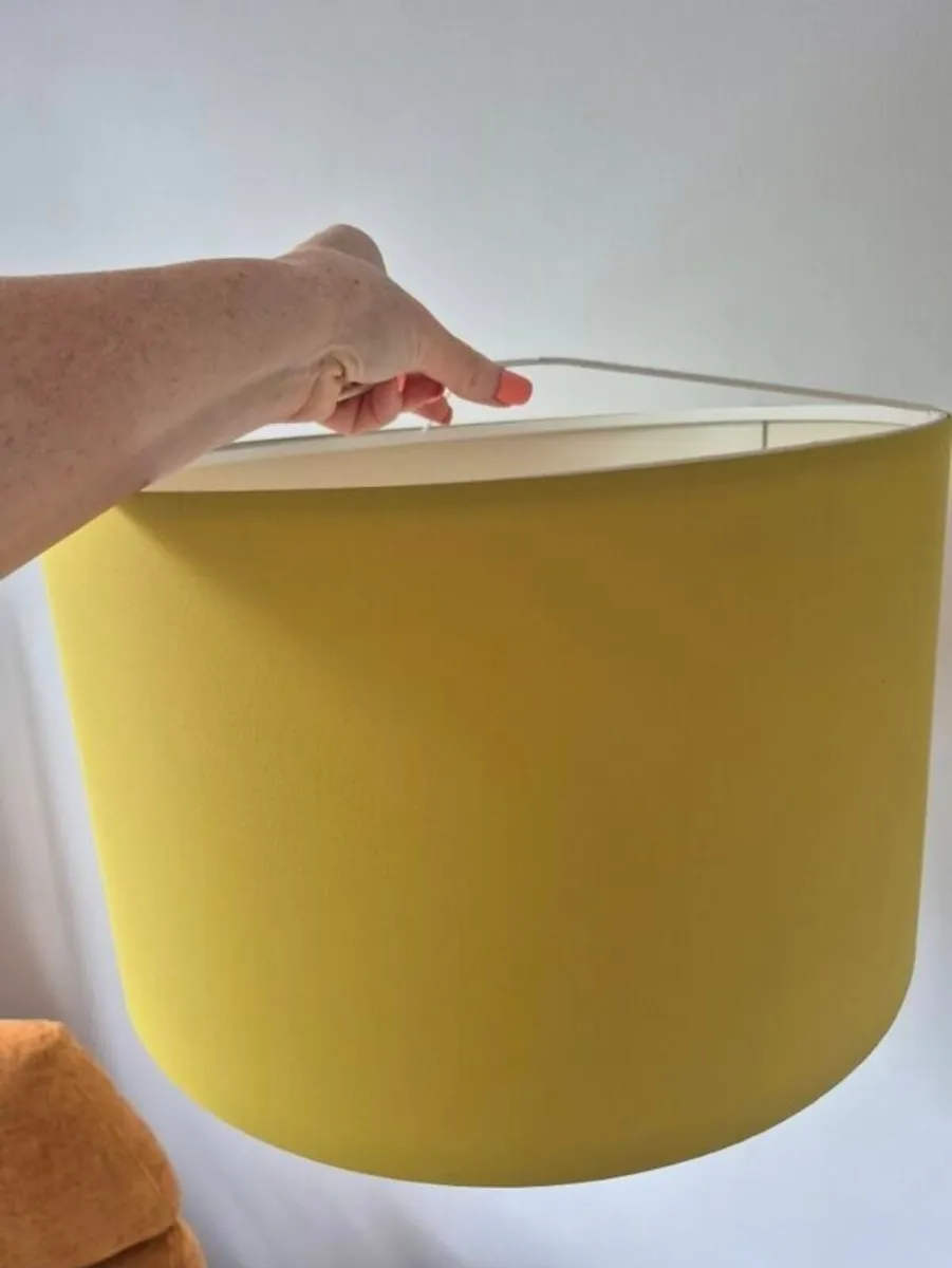 Large IKEA light shade - mustard /yellow - Image 1
