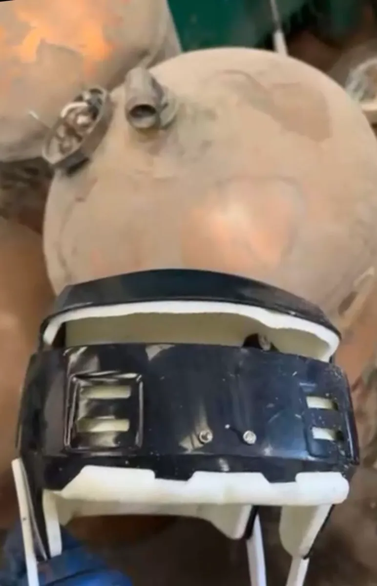 Oldstyle cooper helmet