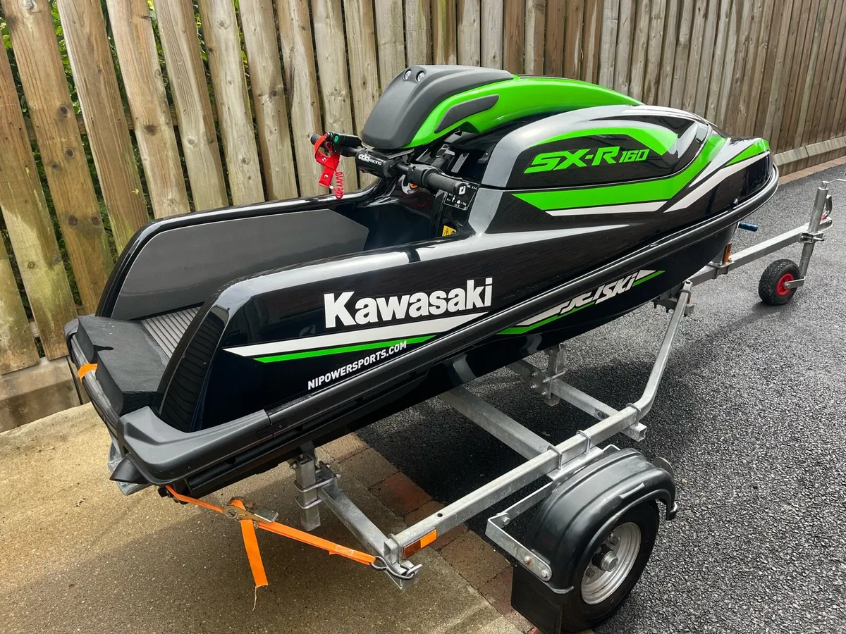 KAWASAKI SXR 160 JET SKI * LOW HOURS * SX-R JETSKI - Image 2