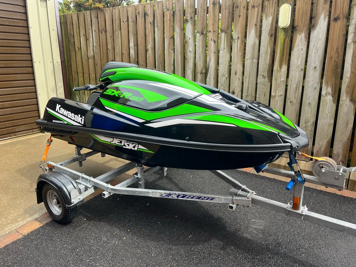 KAWASAKI SXR 160 JET SKI * LOW HOURS * SX-R JETSKI - Image 1