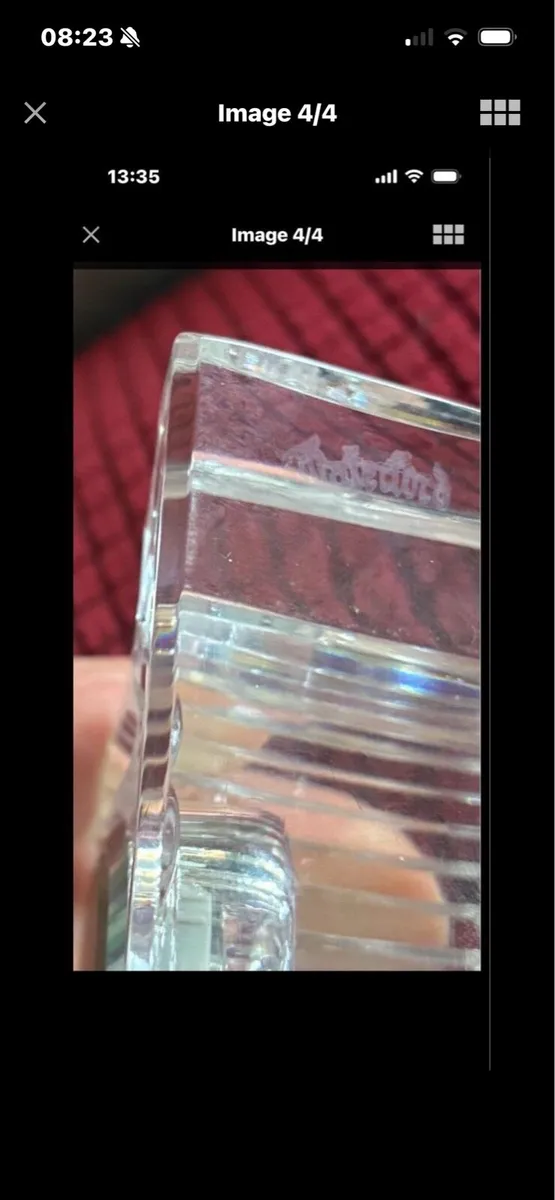 Vintage Waterford Crystal Desk Clock - Image 4