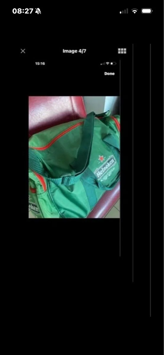 Large Heineken Sports /Travel Bag - Image 4