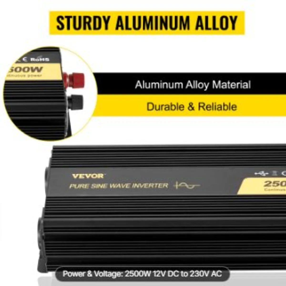 Pure Sine Wave Inverter 2500W - Image 2