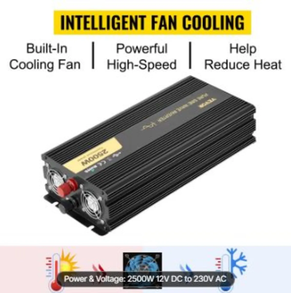 Pure Sine Wave Inverter 2500W - Image 4