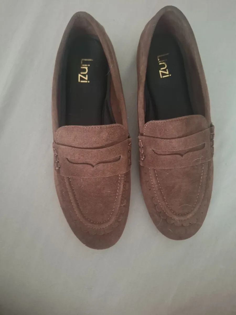 Brown Suede Loafers - Image 3
