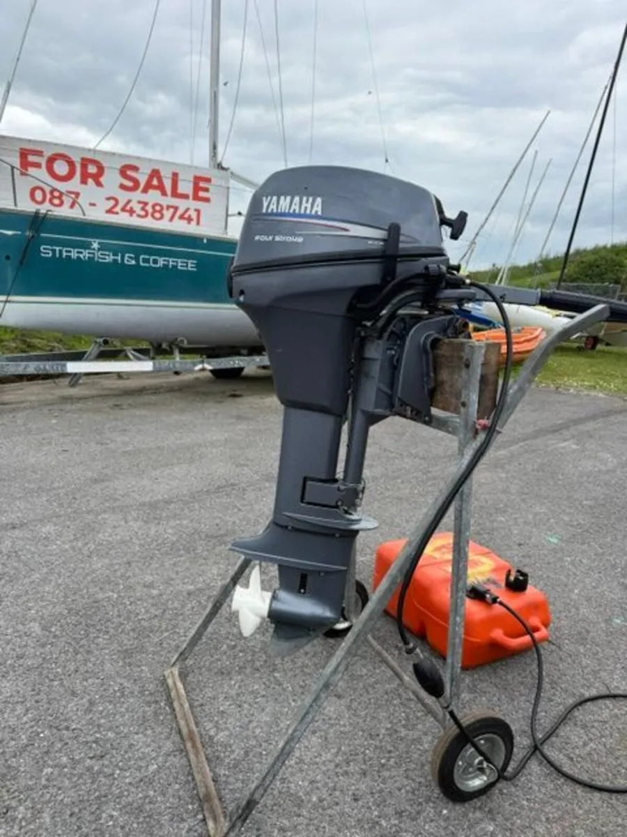 Yamaha 9.9 hp Four Stroke Outboard-Long Shaft - Image 1