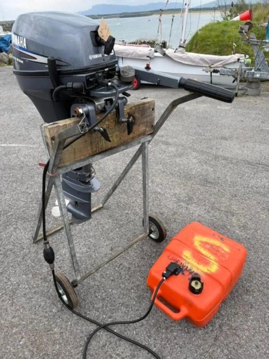 Yamaha 9.9 hp Four Stroke Outboard-Long Shaft - Image 2