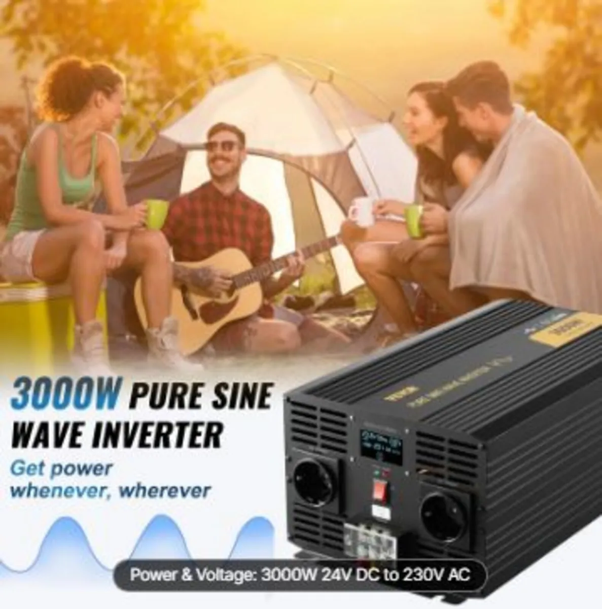 Pure Sine Wave Inverter, 3000 Watt - Image 2