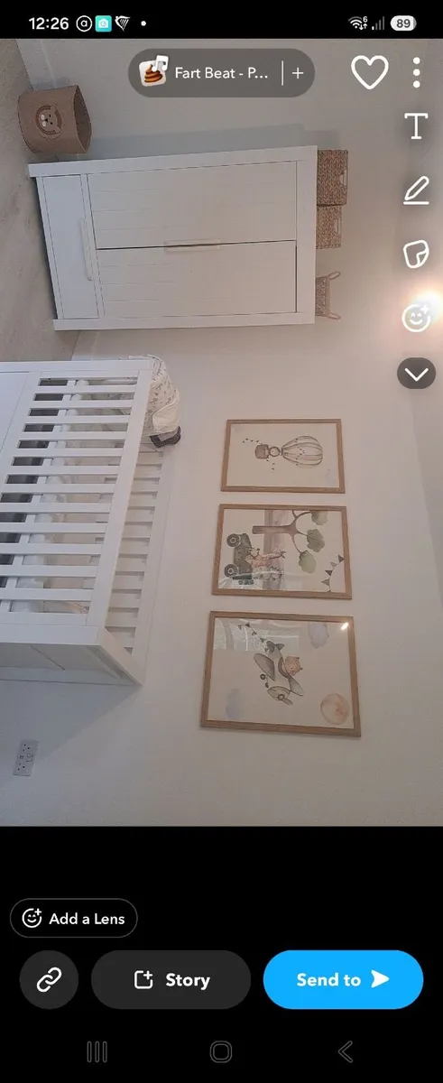 Cot bed - Image 1