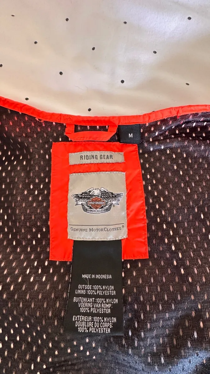 Harley-Davidson genuine Hi-Vis Riding Vest medium - Image 4
