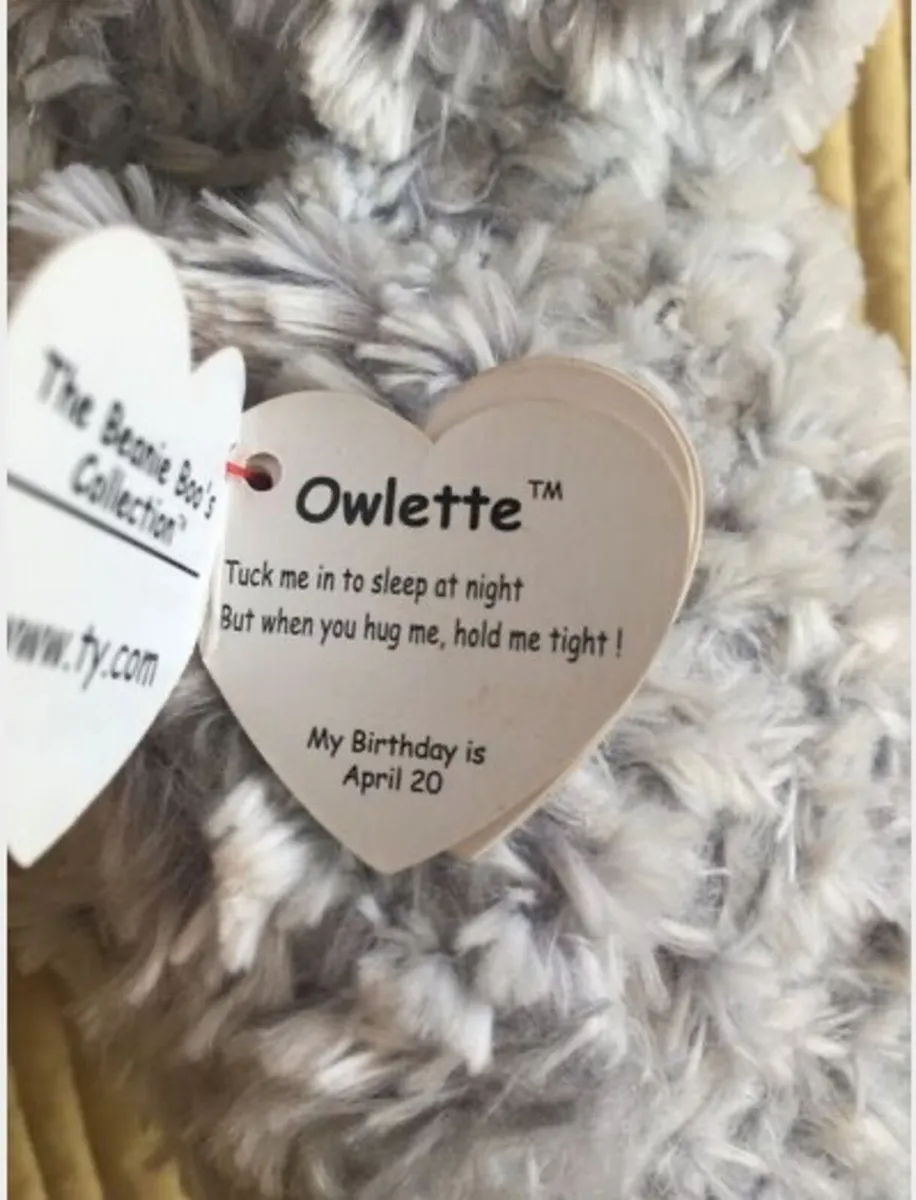 Owlette Beanie Boo TY Teddy BNWT - Image 4