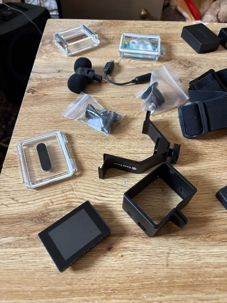 GoPro Accessory Bundle 3 Way Grip, LCD Touch BacPac, Battery BacPac, Housing & Mounts - Image 3