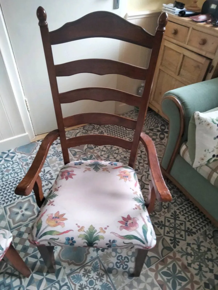 Two Carver Chairs - Image 3