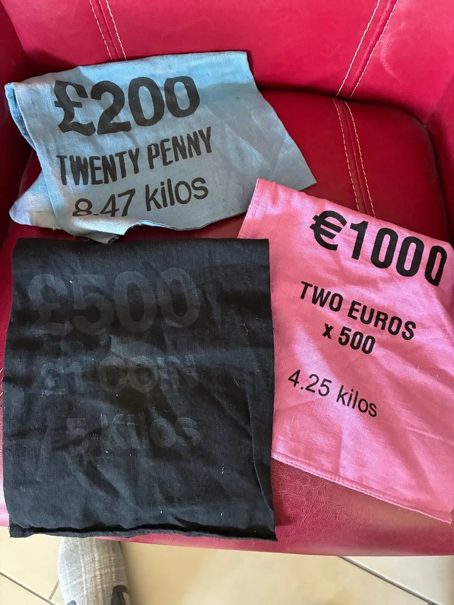 Vintage Coin Bags - Image 1