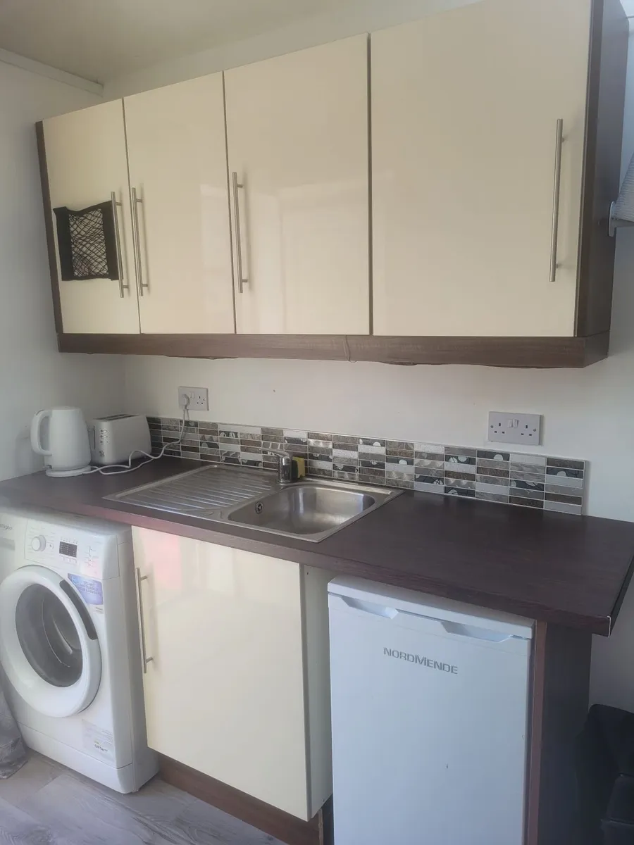 Cream and Walnut Kitchenette - Image 3