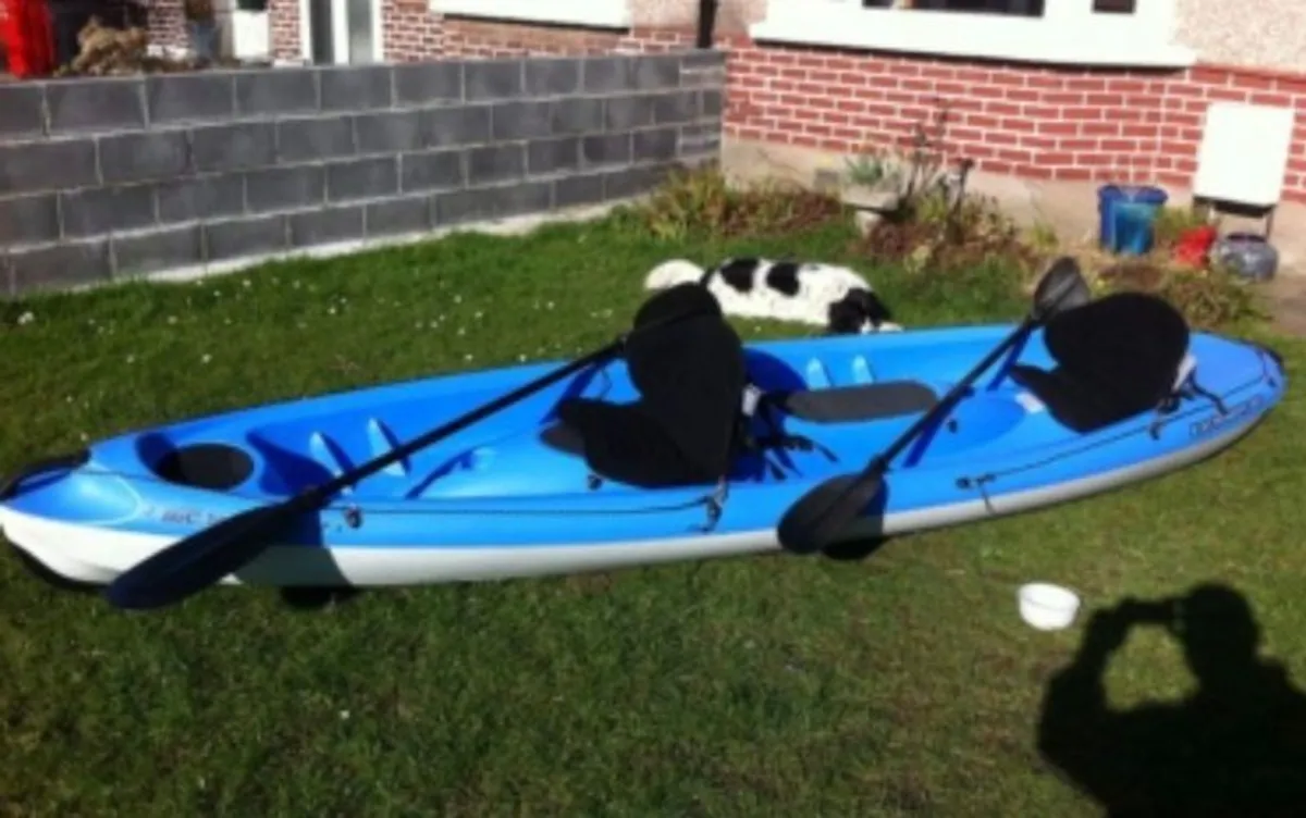Tobago Blue Tandem Kayak For Sale - Image 1