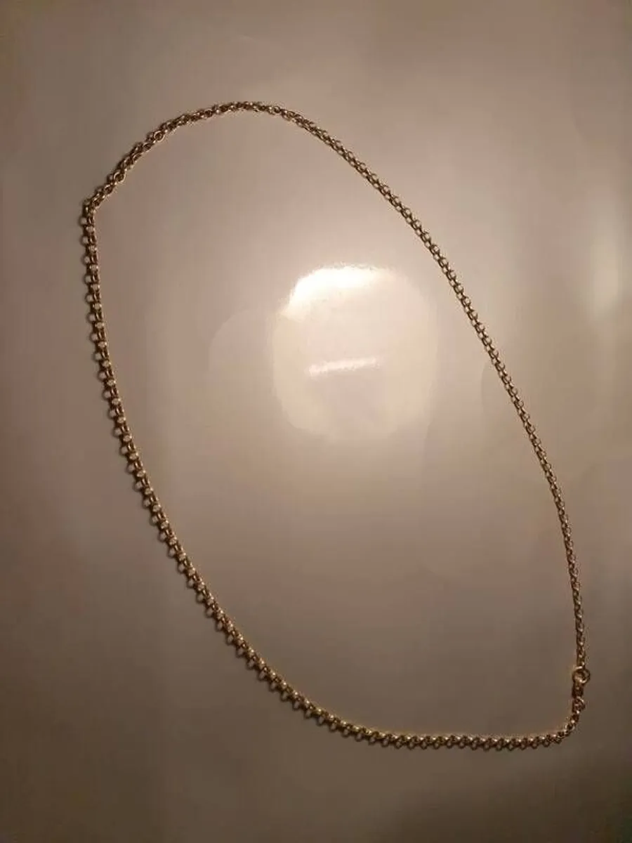 9 ct Gold Belcher Chain - Image 1