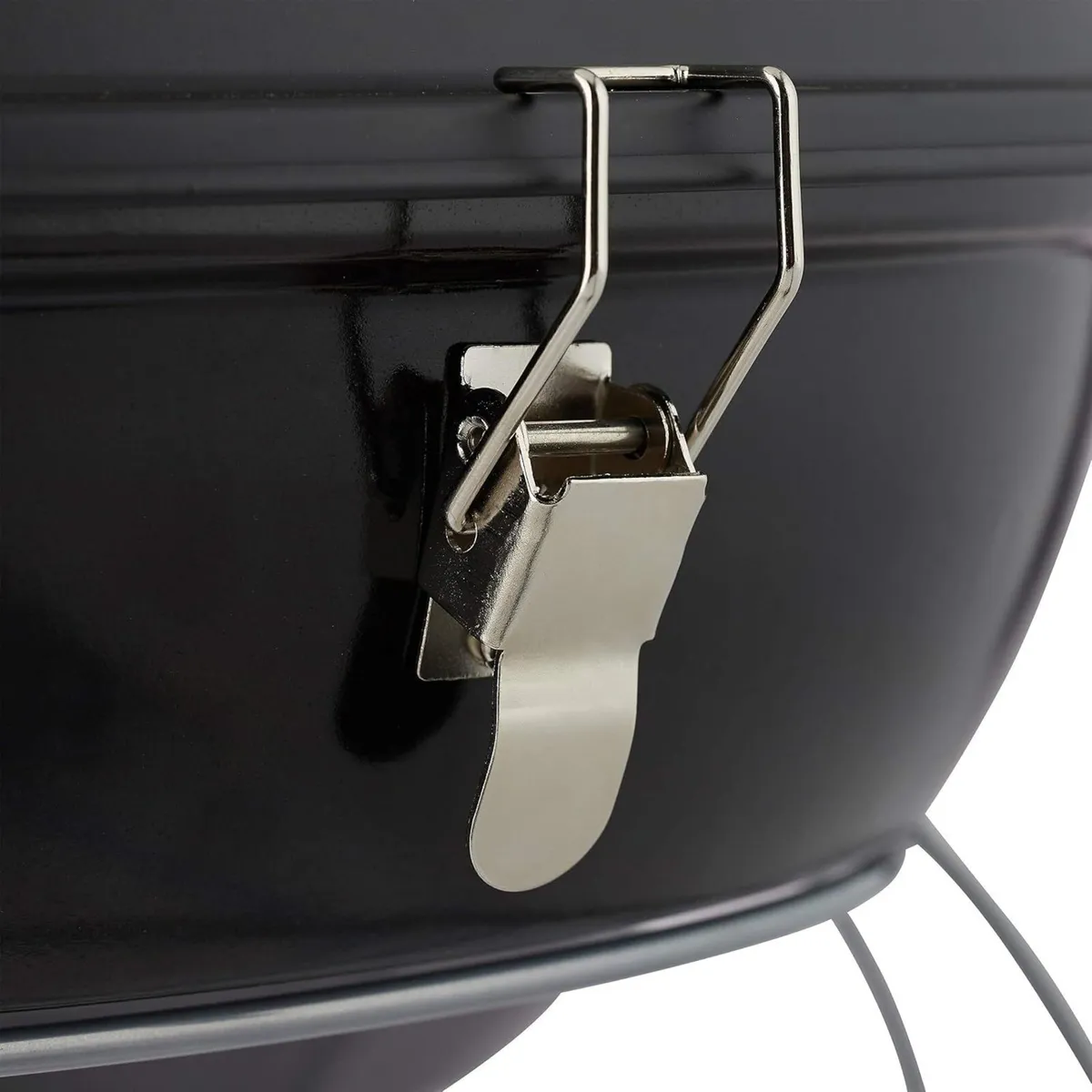 Kettle BBQ Grill Portable with Lid Outdoor Set - Image 4