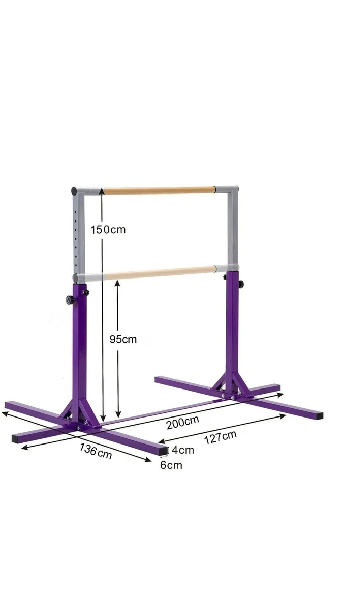 Gymnastics bars heavy duty Buy one get one free - Image 3