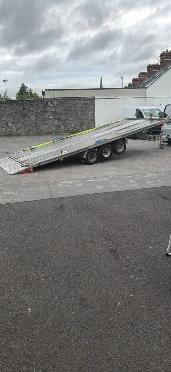Indespension 16”7 ft x7 ft tri axle transporter - Image 2