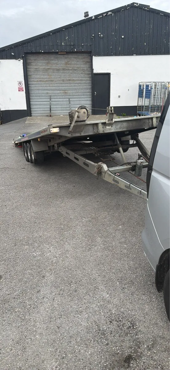 Indespension 16”7 ft x7 ft tri axle transporter - Image 3