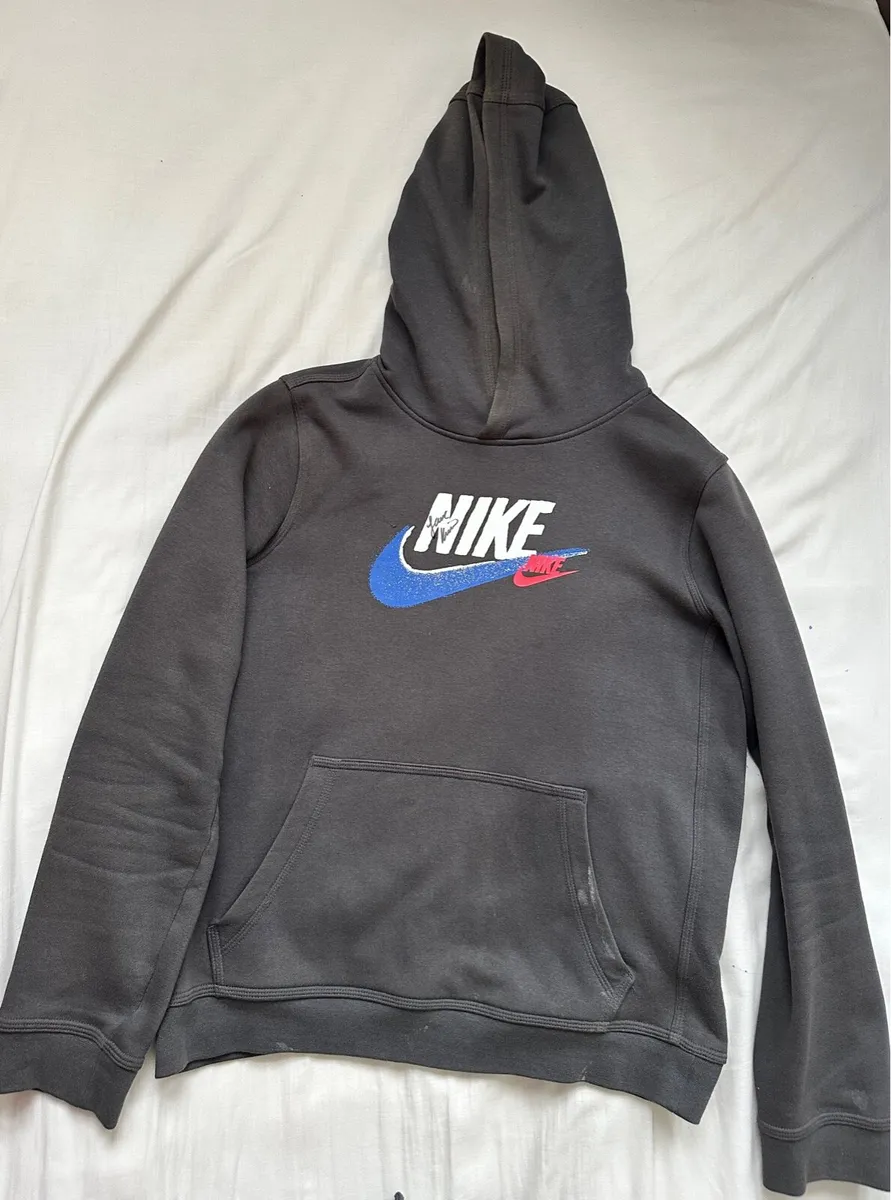 Nike Hoodie & Jogger Set – Charcoal Grey – XL - Image 4