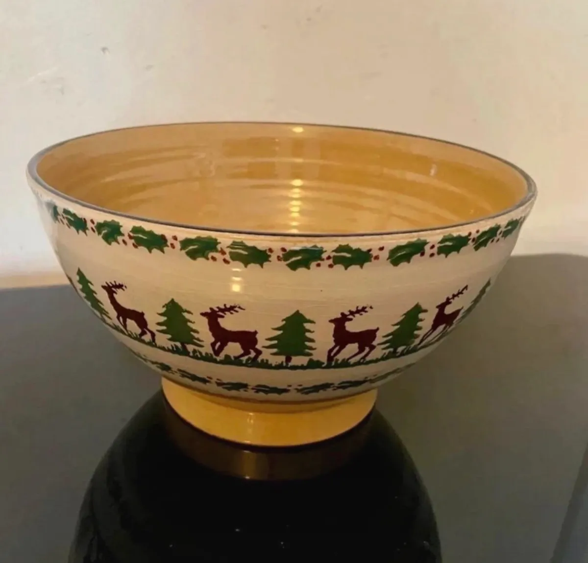 Nicholas Mosse Iconic Reindeer Christmas Bowl - Image 4