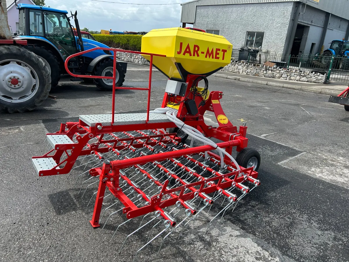 New Jarmet 3Metre Harrow with Air Seeder - Image 4