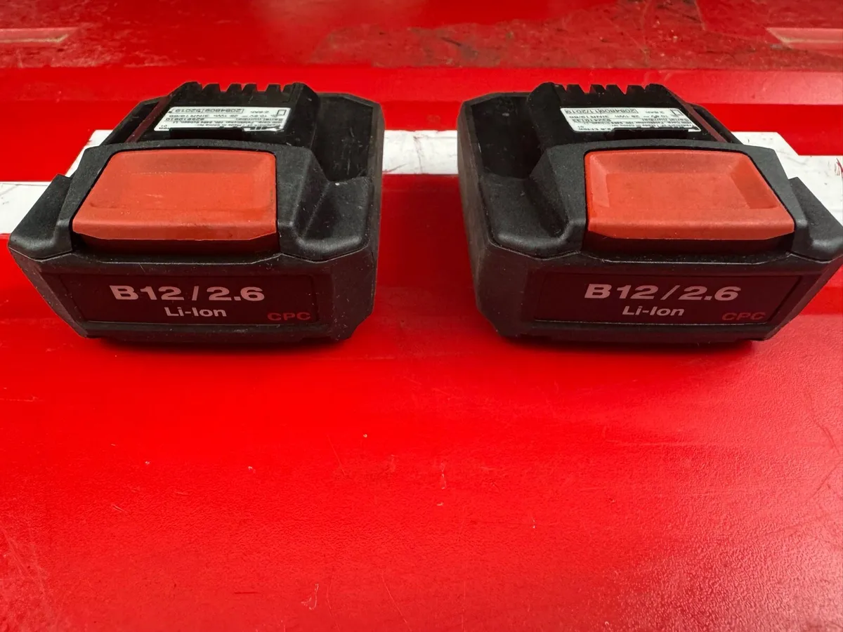 Hilti 12v batteries