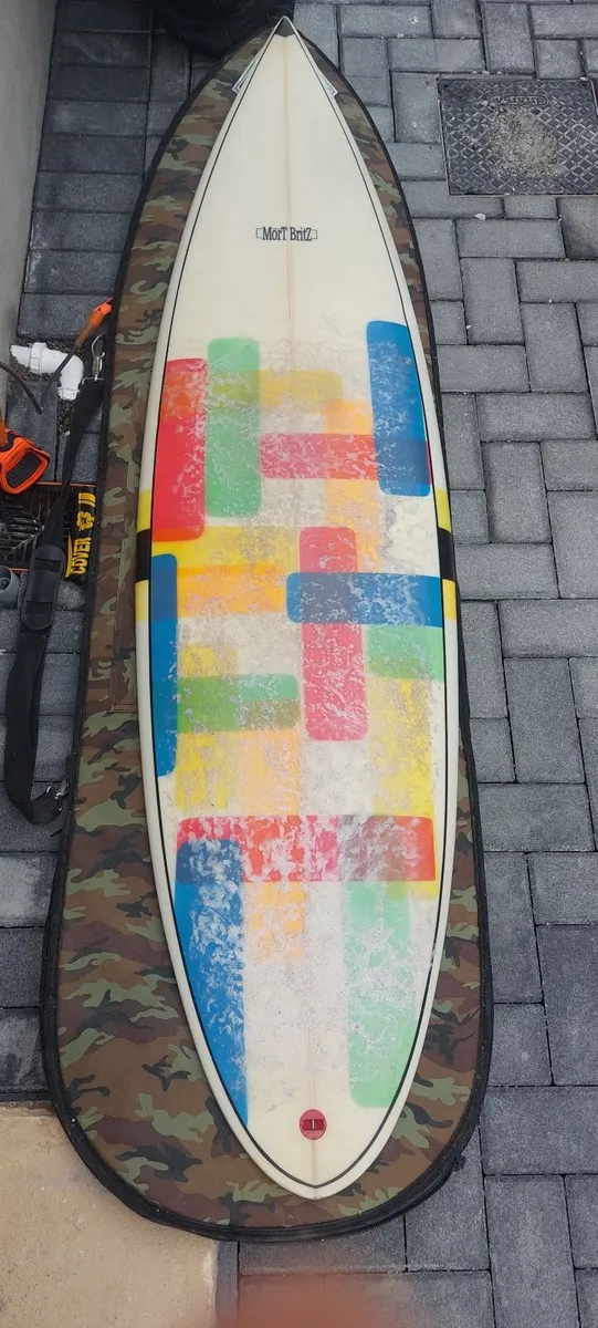 6'4" Mort Bitz Surfboard - Image 1