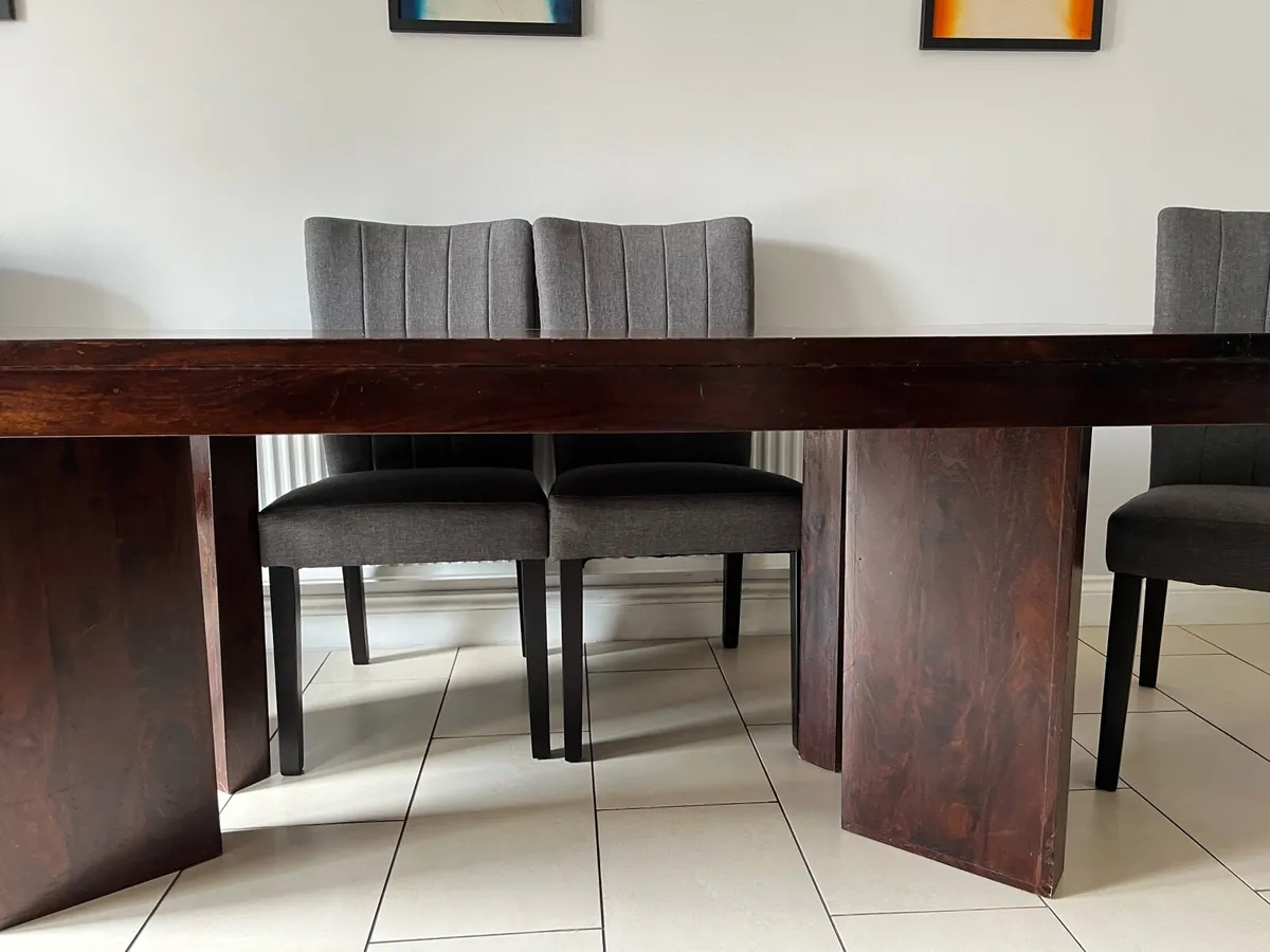 Kitchen table solid wood - Swords Co. Dublin - Image 3
