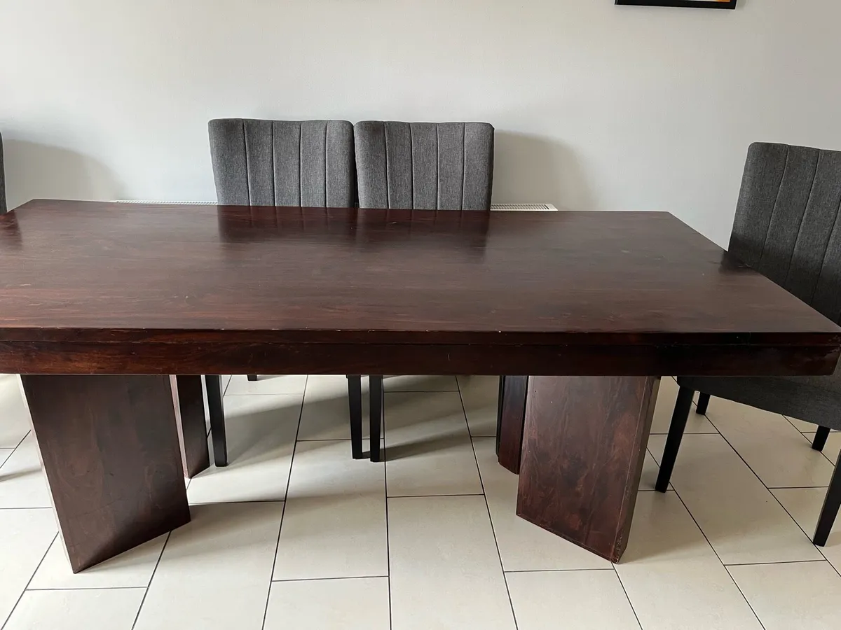Kitchen table solid wood - Swords Co. Dublin - Image 4