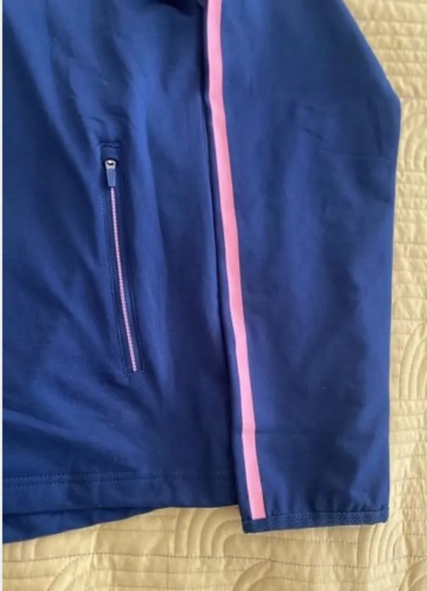 Cork GAA Rockway Brushed Half Zip Top Ladies NAVY - Image 4