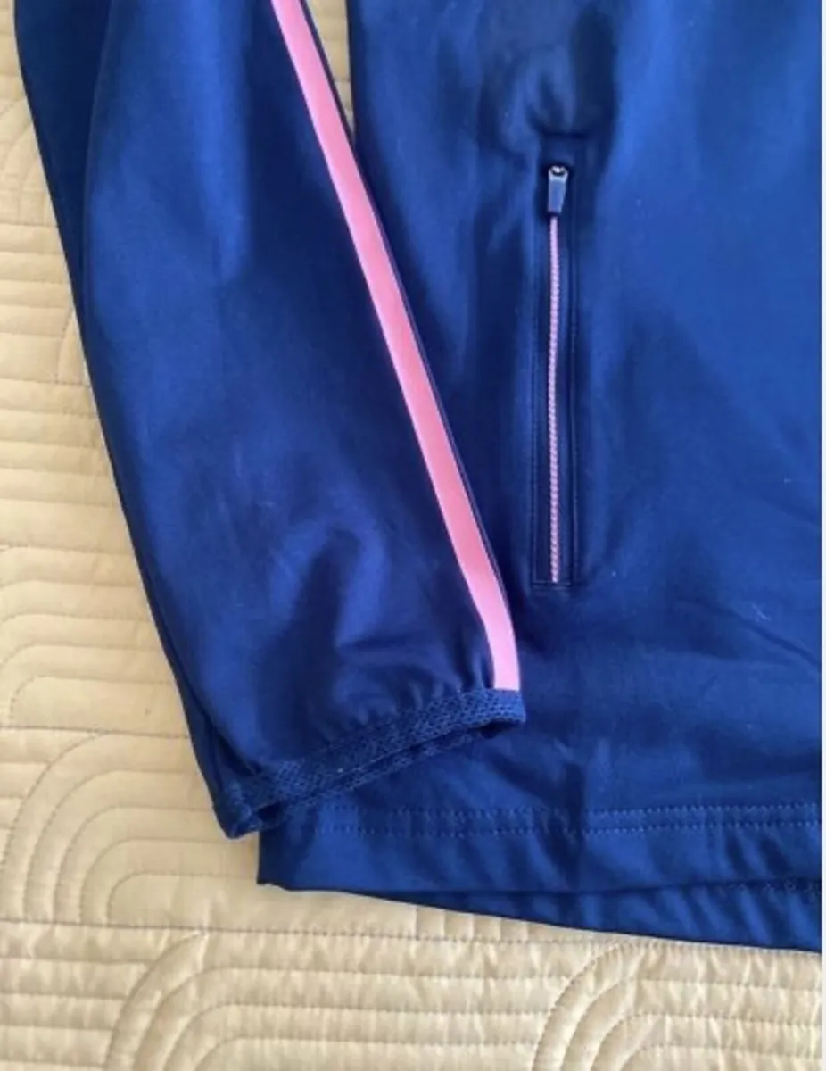 Cork GAA Rockway Brushed Half Zip Top Ladies NAVY - Image 3