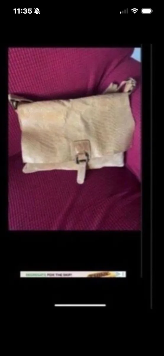 Leather Shoulder Bag - Image 1