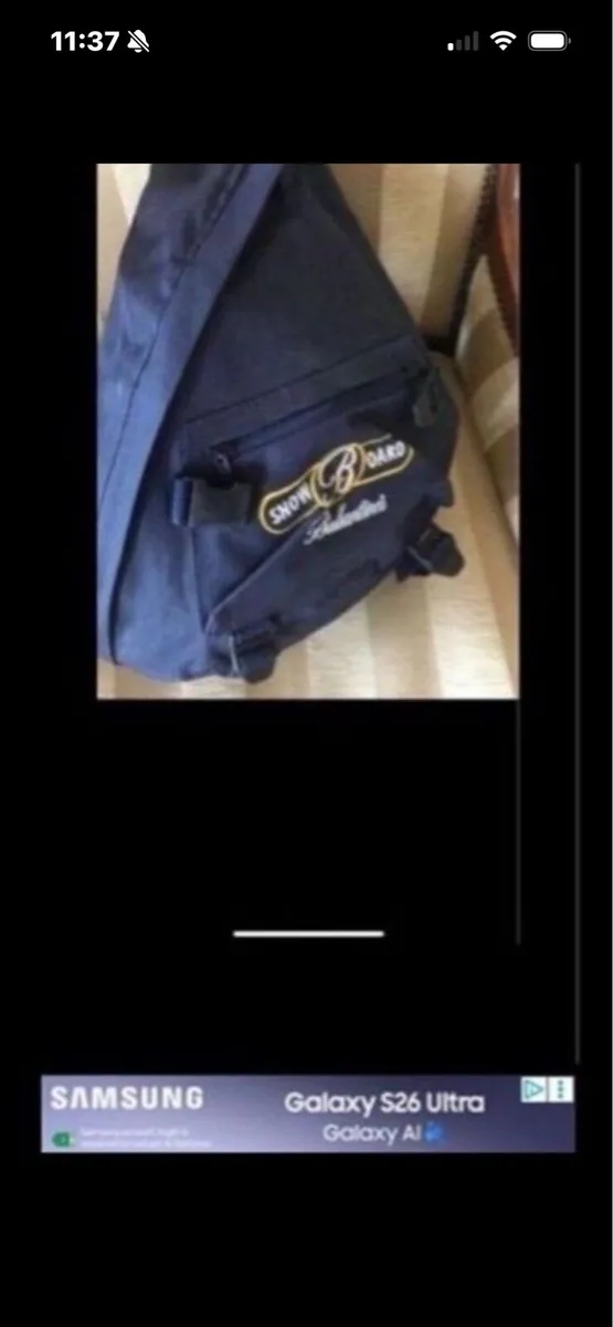 NEW- Snowboard Shoulder Bag - Image 1