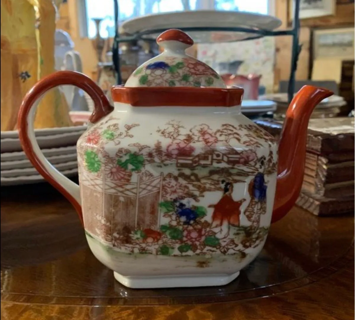 Antique tea pot - Image 2