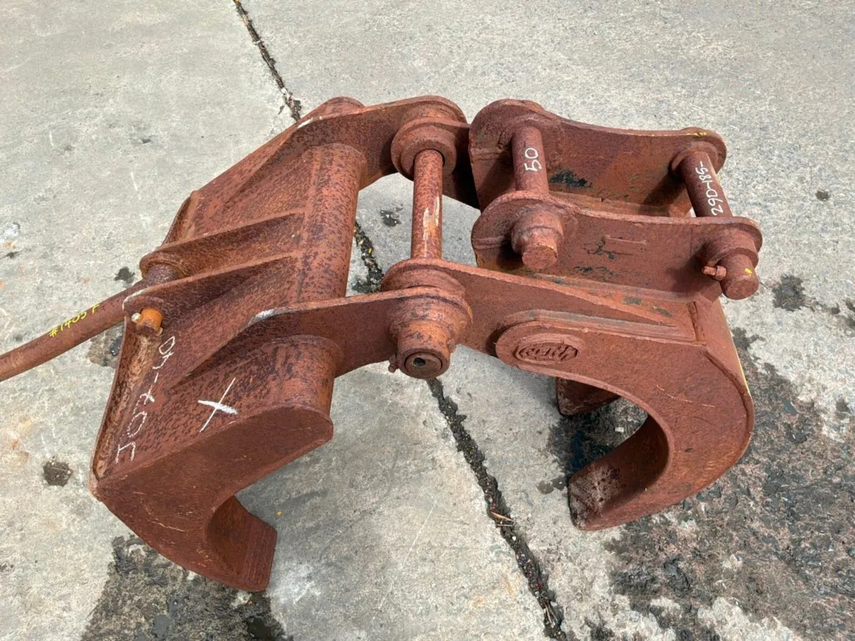 30" Geith manual grab grapple......50mm pins...... - Image 4