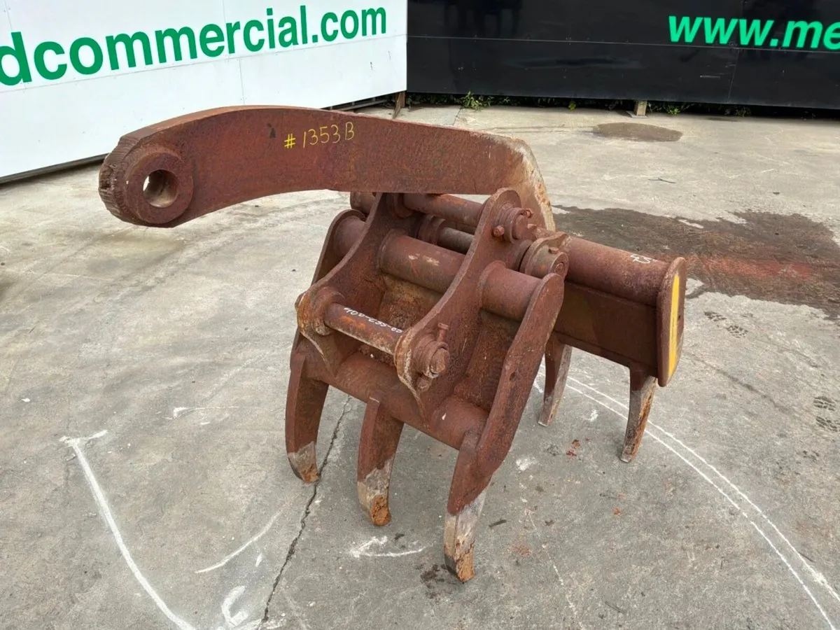 5 tyne manual grab / grapple.........65mm pins.... - Image 2