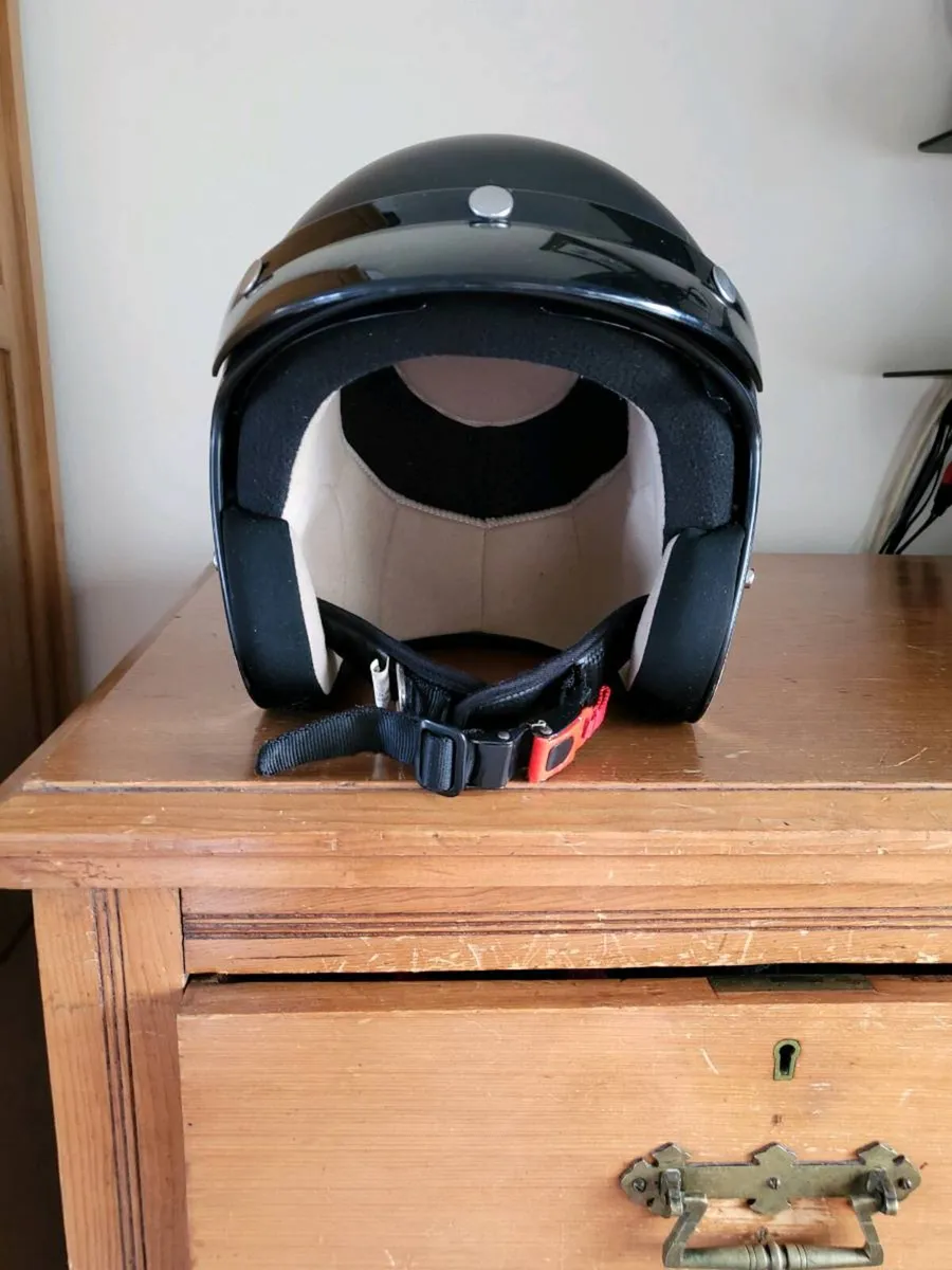 Open face retro helmet for sale. - Image 2