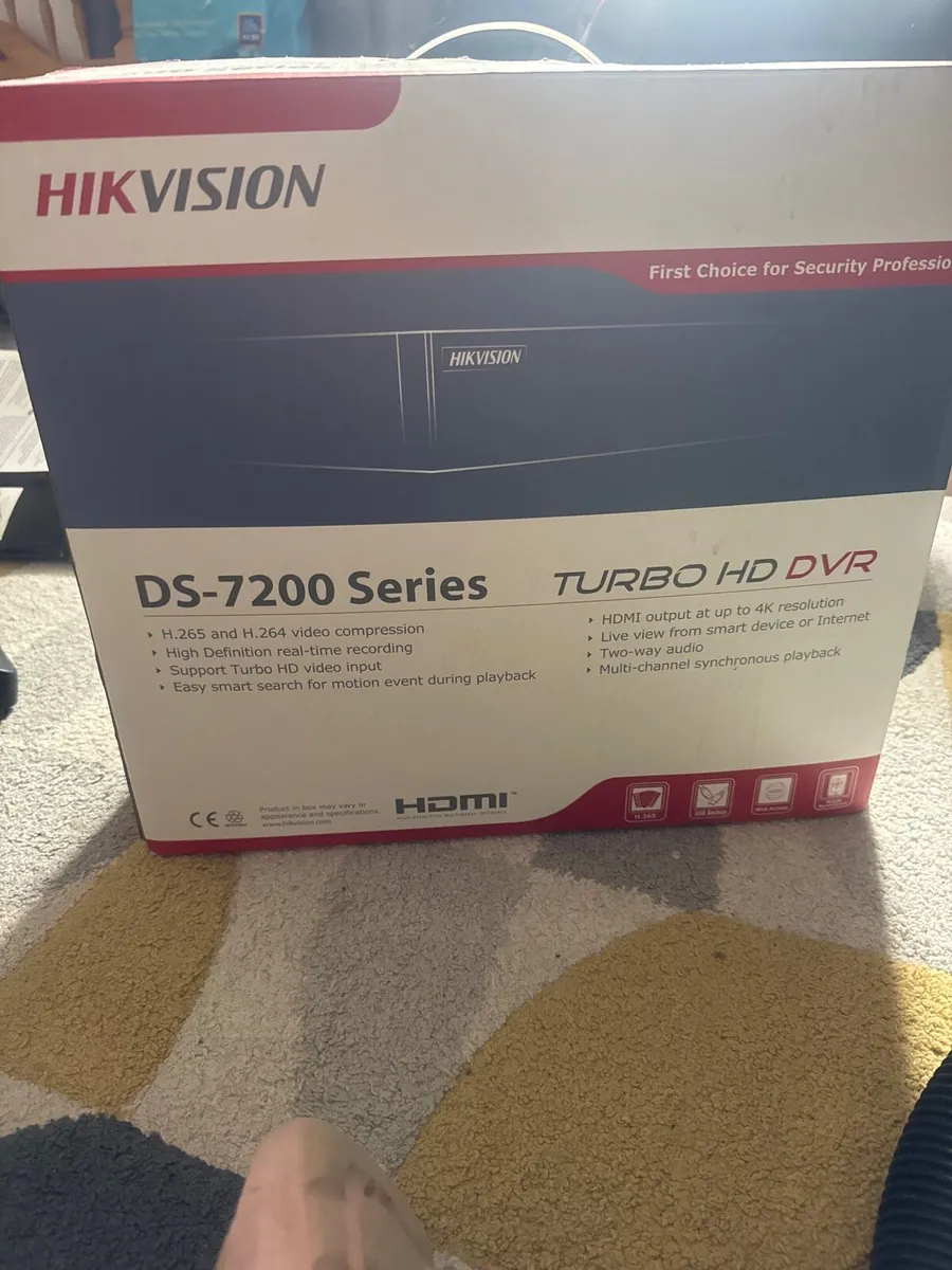 Hikvision DS-7200 series turbo hd dvr - Image 1