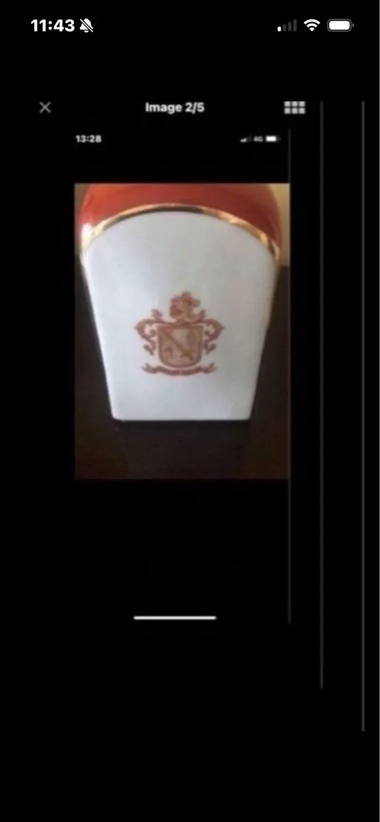 Very Rare Carlos 1 Ceramic Decanter - Image 3