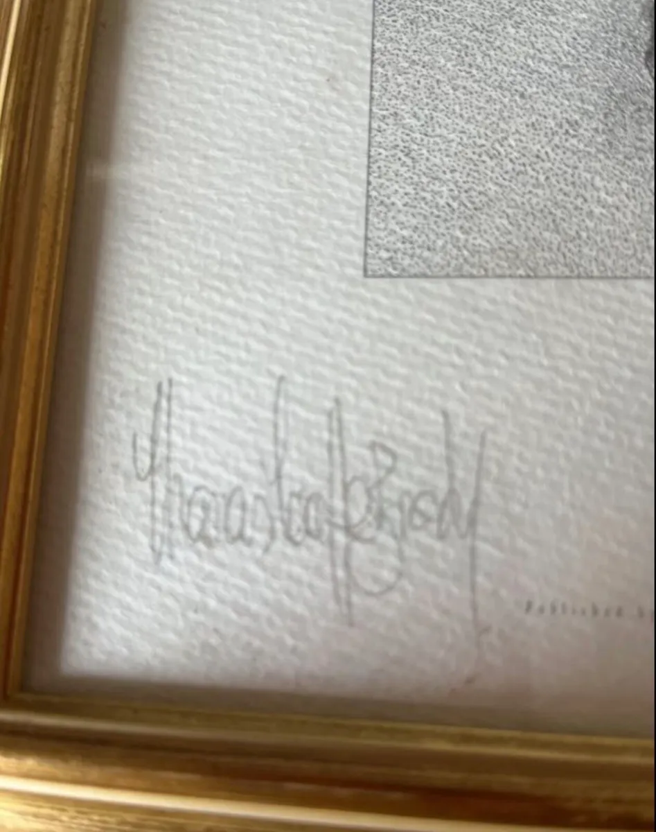 Celtic Cross signed by Artist - Image 3