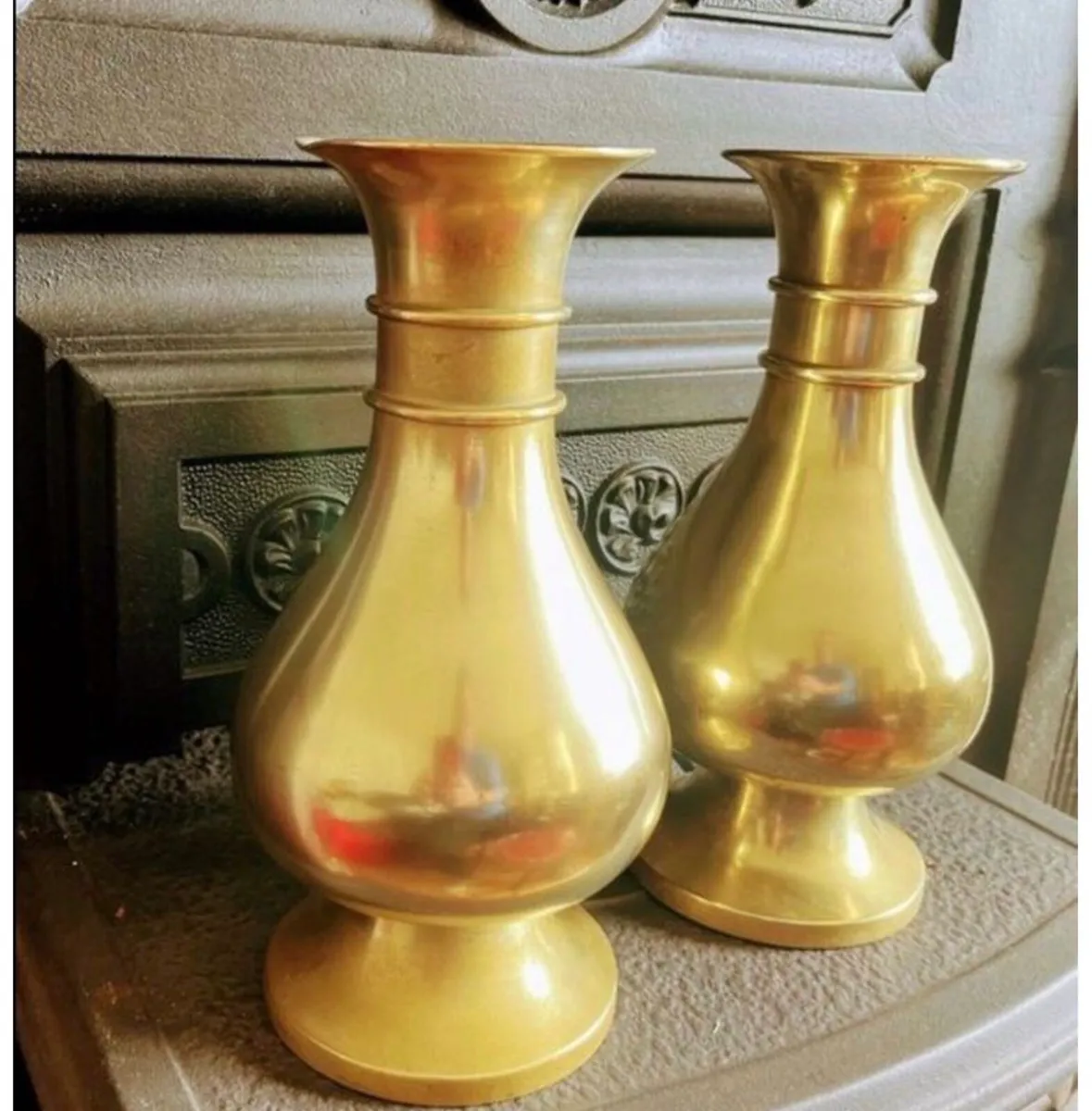 19th Century Church Alter Vases - Image 1