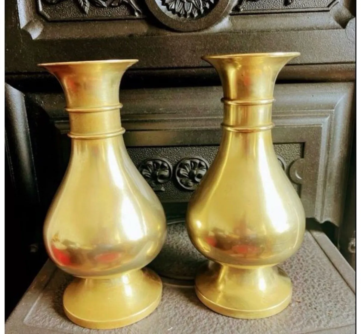 19th Century Church Alter Vases - Image 3