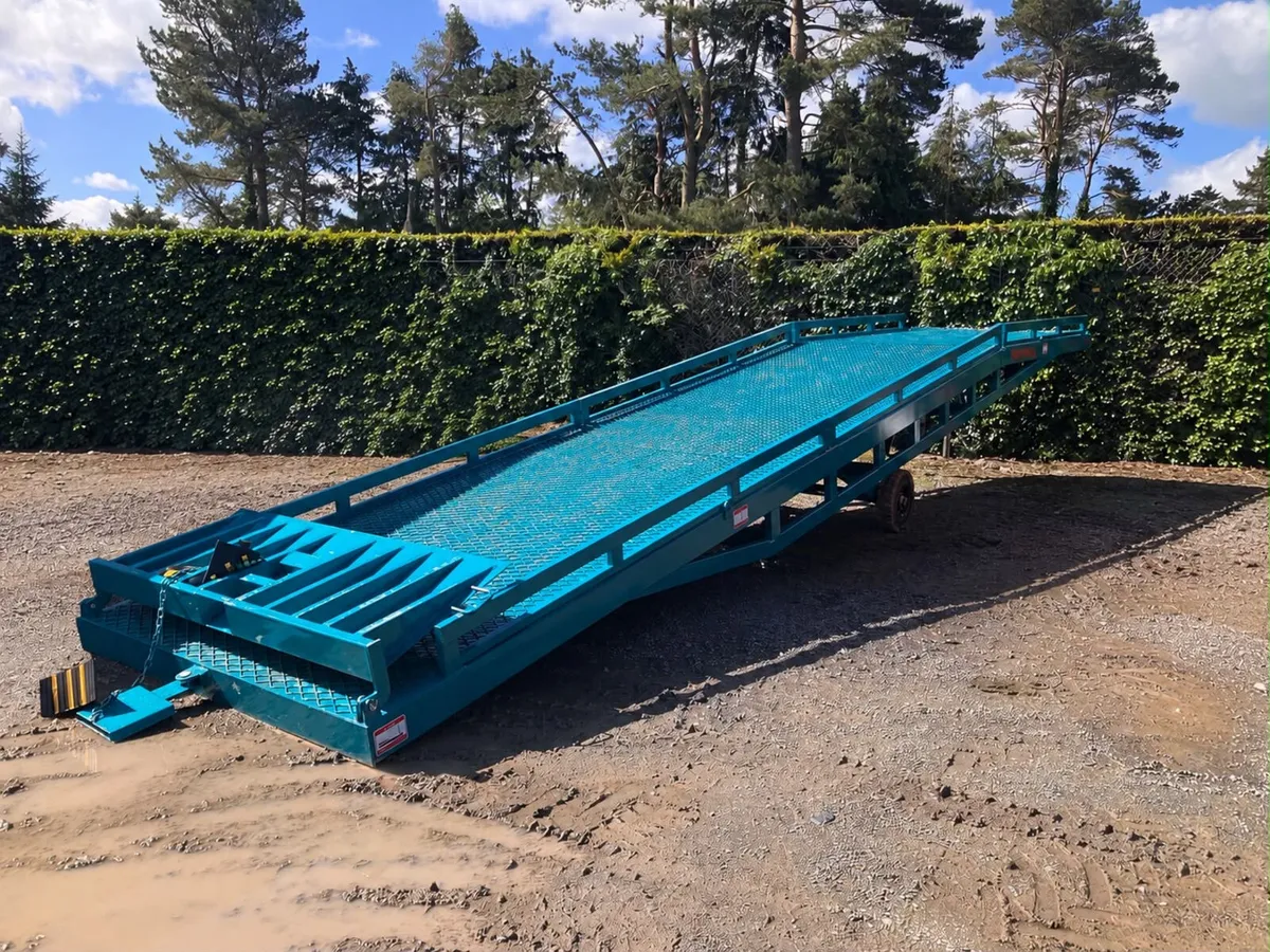 New 10T Container Loading Ramp **Online Auction** - Image 1