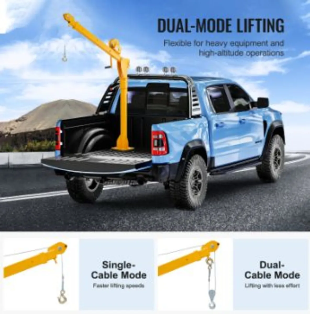 Pickup Truck Crane, Folding Truck - Image 4