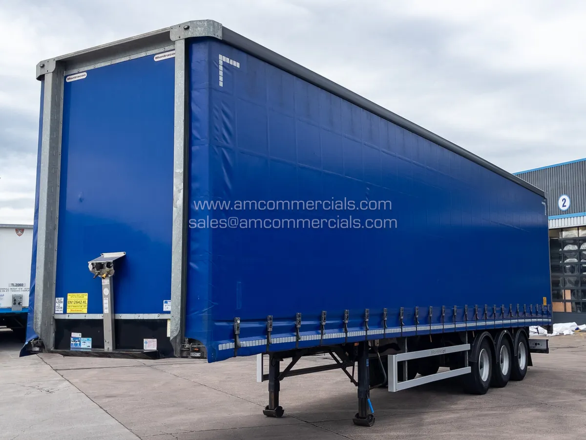 2022 MONTRACON CURTAINSIDE TRAILER - Image 3