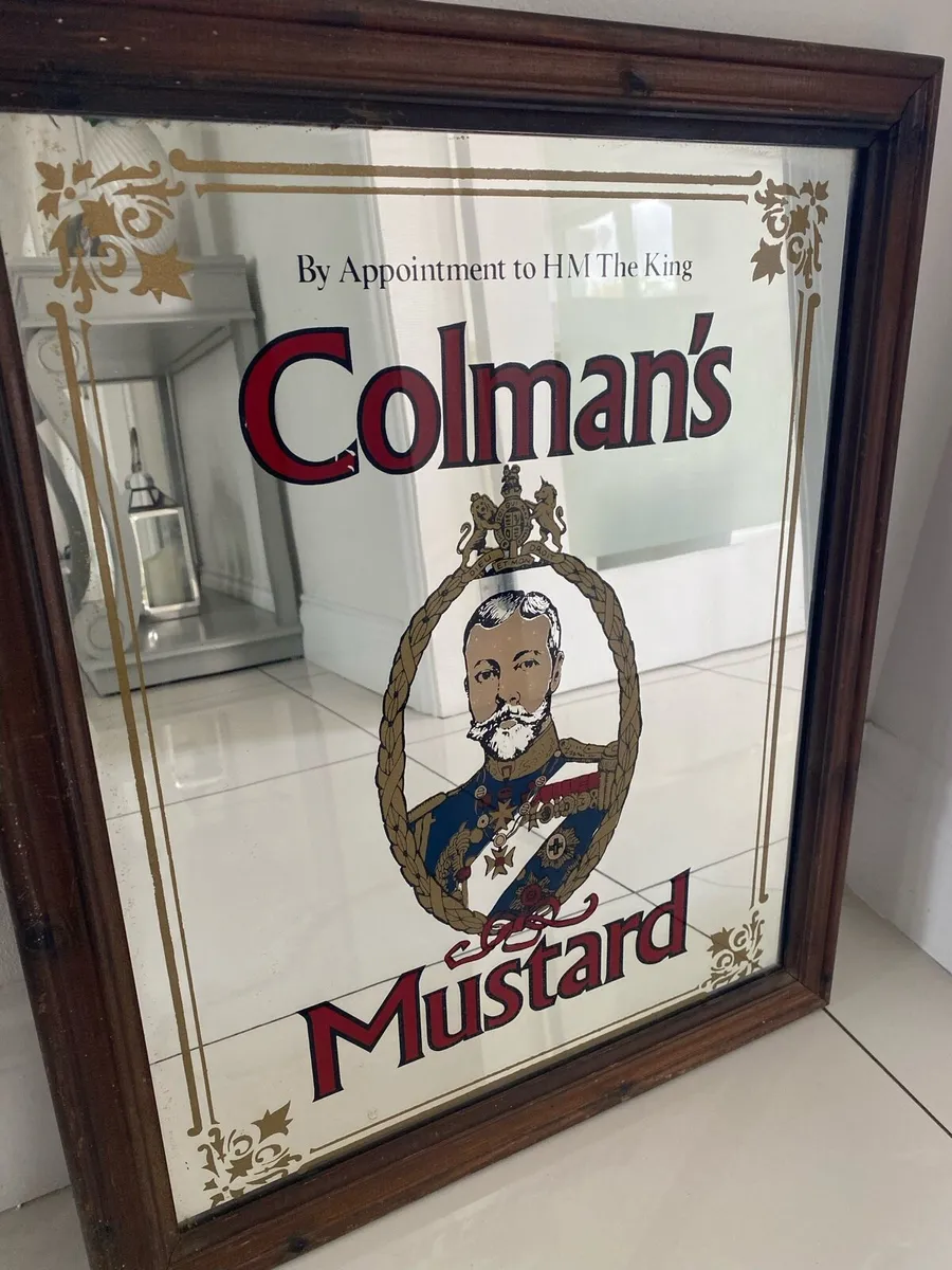 Coleman’s mustard mirror original - Image 1